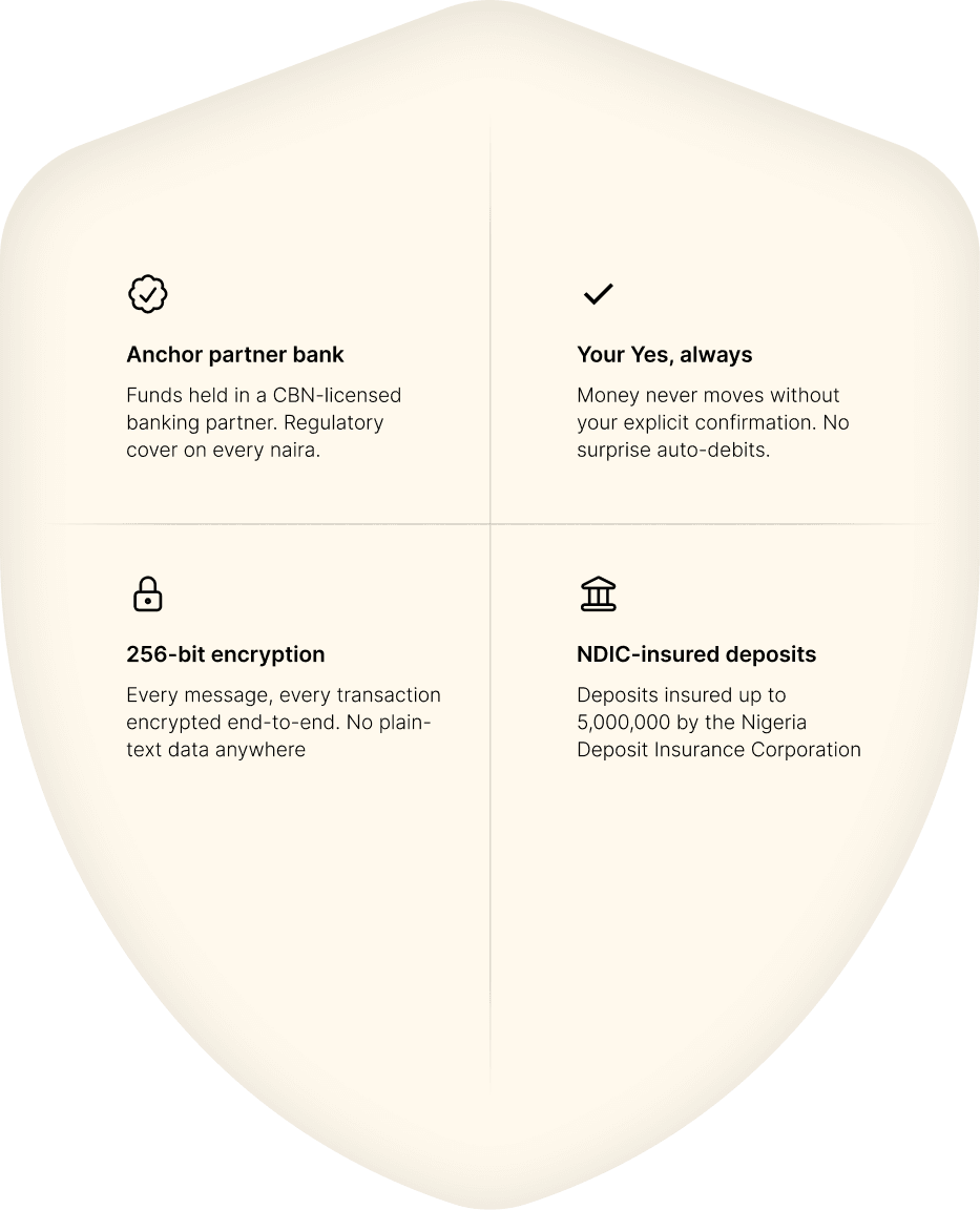 Security shield illustration